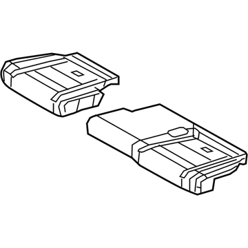 Jeep 68086323AB Seat Cushion Pad