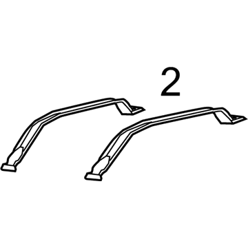 Mopar 68145553AD Tank Strap