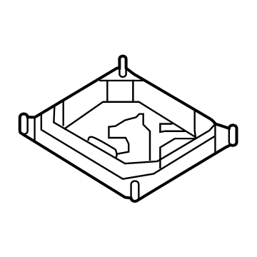 Mopar 68125252AA Rear Cover, Front