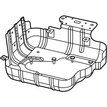 Jeep 52030407AB Tank Shield