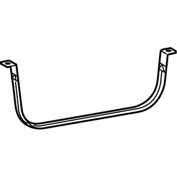2015 Dodge Dart Fuel Tank Strap - 68080857AE