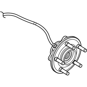 Ram Wheel Bearing - 68339389AH