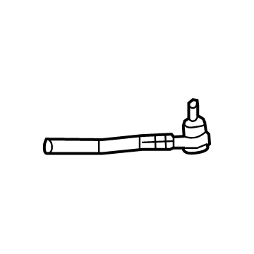 Jeep Wrangler Tie Rod End - 68258762AE