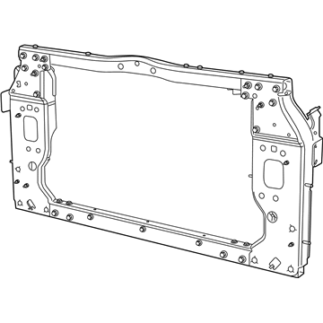 Jeep Cherokee Radiator Support - 68411365AB