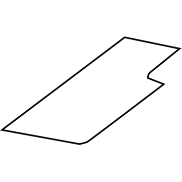 Mopar 68358435AA Trunk Mat, Rear Outer