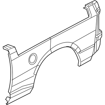 Ram 68365024AA Side Panel