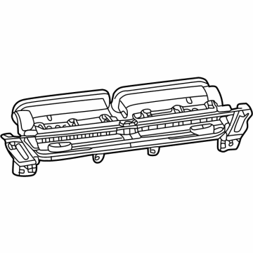 Jeep 6PK87TX7AE Air Vent Grille