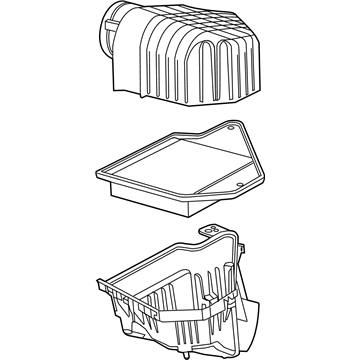 Mopar 4861729AB Air Cleaner Assembly