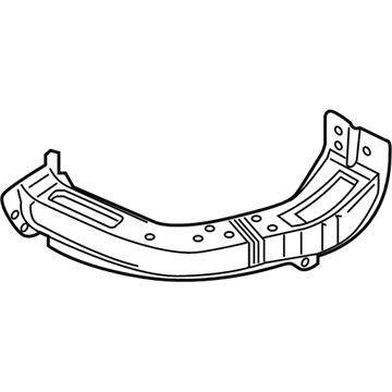 Mopar 68259356AA Upper Rail, Front Passenger Side