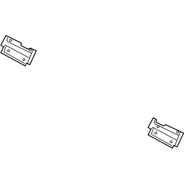 Mopar 68342064AA Bracket, Rear Passenger Side