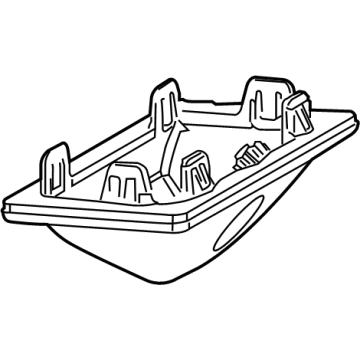Mopar 5UX73LXHAA Trim Bezel, Rear