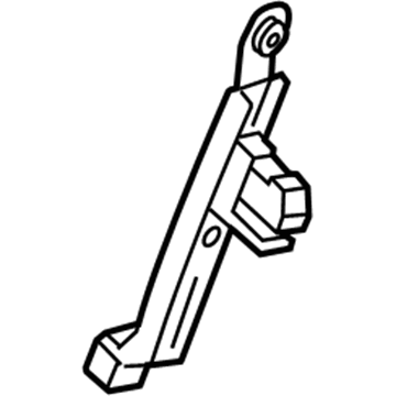 Mopar WD921W1AG Outer Belt Adjuster, Front