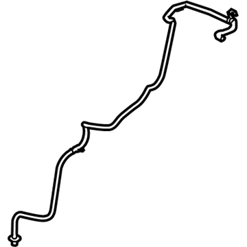Mopar 5178341AC Drain Tube, Rear Driver Side