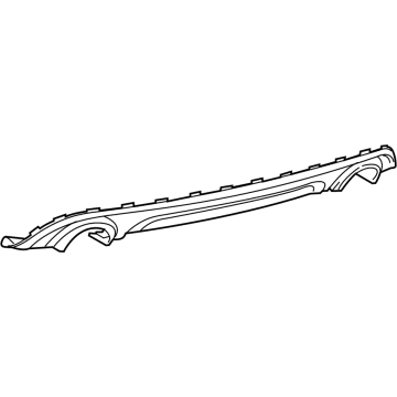 Dodge 68225383AB Rear Valance