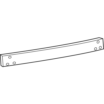 Dodge 68209675AA Impact Bar