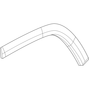 Jeep 6XN58GXHAD Wheel Flare