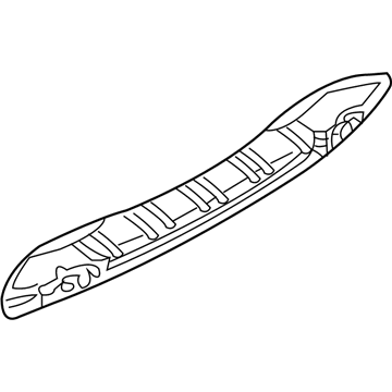 Mopar 4857997AC Reinforcement, Rear