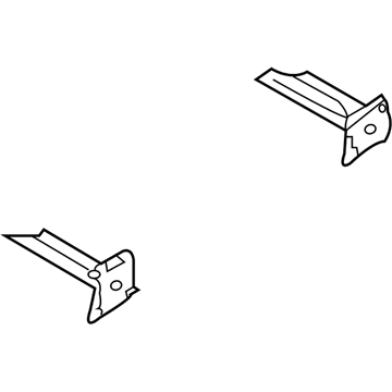 Mopar 4857211AB Stay Bracket, Rear Driver Side