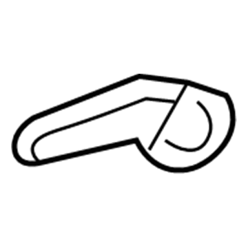 Dodge 1UP03DX9AA Recline Handle