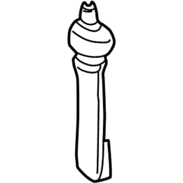 Mopar 4760867AB Antenna, Fixed Grommet