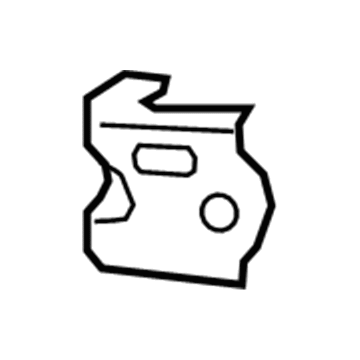Mopar 68233976AB Fender Bracket, Passenger Side