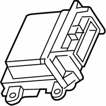 Dodge Ram Wagon Air Bag Control Module - 56043999AB