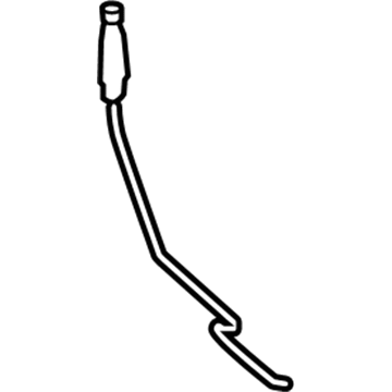 Mopar XD20MF1AB Rod, Taupe, Front Passenger Side