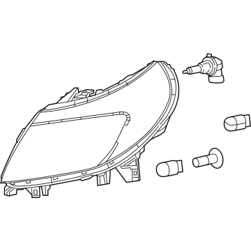 Ram ProMaster 3500 Headlight - 68516024AB