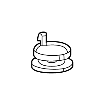 Ram 6510654AA Headlamp Assembly Clip