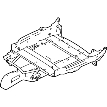 Mopar 5093665AA Seat Adjuster, Driver Side