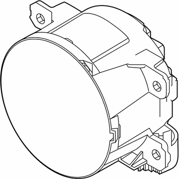 Jeep Renegade Fog Light - 68439333AA