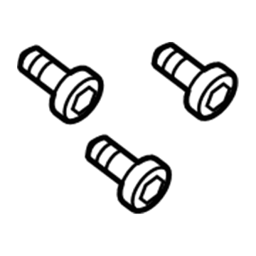 Mopar 5135305AA Motor Screw, Driver Side