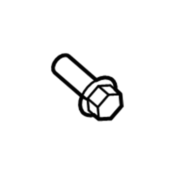 Ram 6509347AA Windshield Pillar Trim Screw