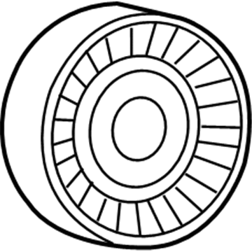 Ram 68433354AA Idler Pulley