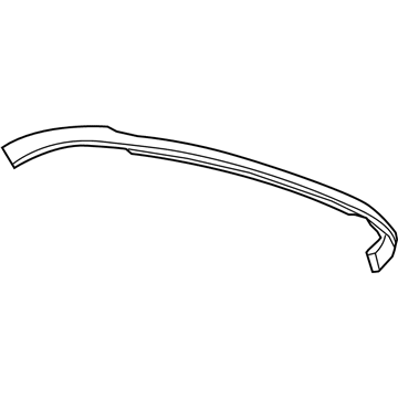 Mopar 55077762AA Bumper Cover, Gray, Front Upper
