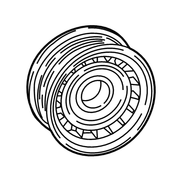 Jeep Compass A/C Idler Pulley - 68382306AA