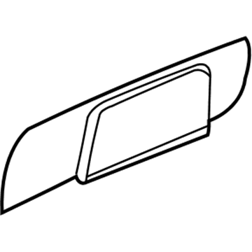 Mopar SK71BD5AA Trim, Gray, Driver Side