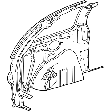 Mopar 5028267AA Lower Trim Panel Bracket, Driver Side