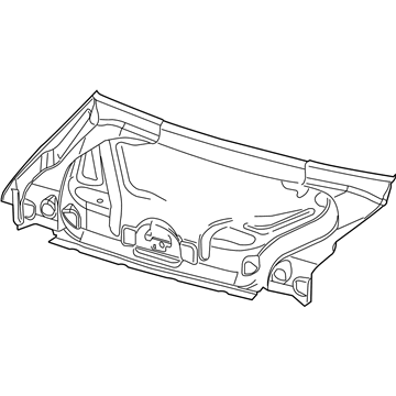 Dodge 68044234AI Trunk Lid