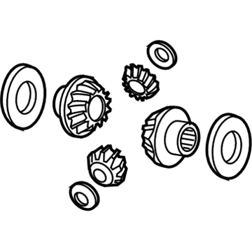 Mopar 5086792AB Gear Kit, Center
