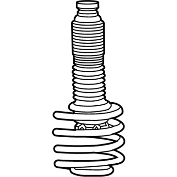 Mopar 68231728AA Coil Spring, Front