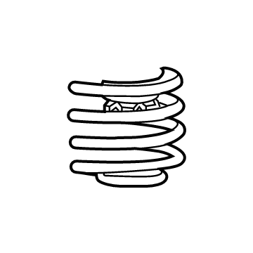 Chrysler Coil Springs - 68319334AA