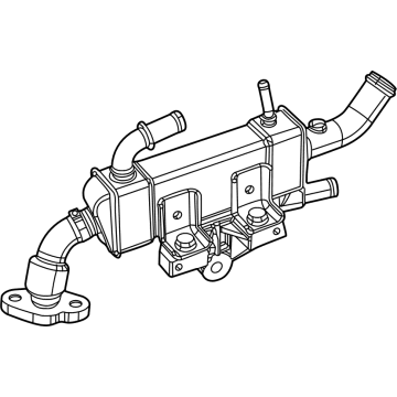 Jeep 5281409AG EGR Cooler