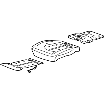 Chrysler Seat Cushion - 68224546AB