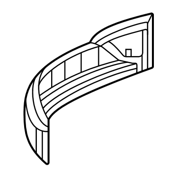 Mopar 68460762AA Signal Lamp, Front Passenger Side