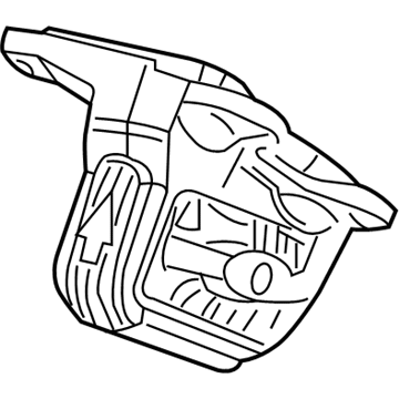 Mopar 52121505AC Engine Support, Driver Side
