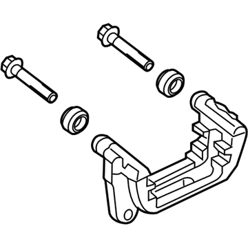 Jeep Brake Caliper Bracket - 68289621AA