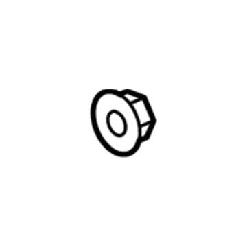 Jeep 6512602AA Rear Upper Control Arm Lock Nut