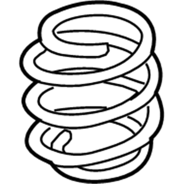 2010 Dodge Nitro Coil Springs - 52109894AE