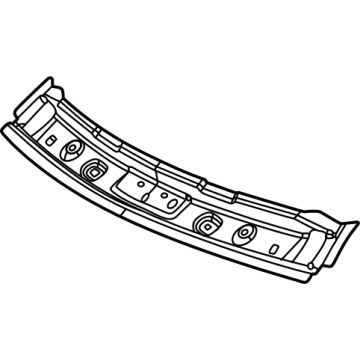 Jeep 68361186AA Windshield Header